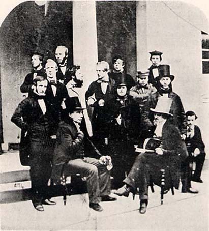 photo of Ackworth masters, by William Pumphrey, 1859
