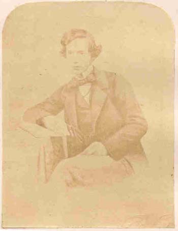 albumen portrait of Richard E. Tatham 