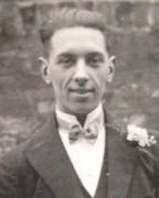 George Leopold Binns, from wedding photo; from Barbara Richardson