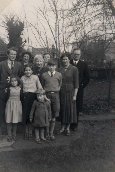 Mary Pollard at St Albans, on the day of her 80th birthday